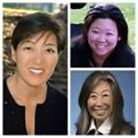 Sora Tanjasiri, DrPH, MPH (left); Mary Anne Foo, MPH (top right); Marjorie Kagawa-Singer PhD, MA, MN RN, FAAN (bottom right) Photo